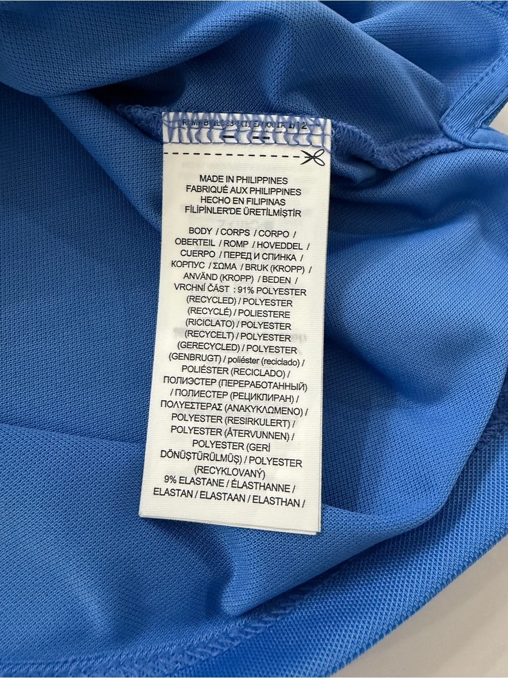 RLX Ralph Lauren Girls Sz 4 Blue Performance Polo Wicking Golf Tennis Preppy NWT